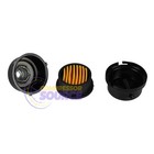 1 2  Npt Air Compressor Intake Filter Silencer Metal Housing And Element