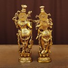 Brass Radha Krishna Statue Murti Hindu For Home Weight 7 040kg 14   5   3 Inches