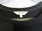 Soma Wknd Top Woman Size Medium Black Long Sleeve Jersey Knit Stretch Shirt