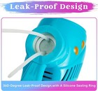 2 Automatic Bubble Guns With 2 Bubble Refill Solution For Kids Toys Summer