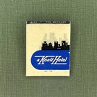Hotel Wellington New York City Rare Vintage Matchbook Matches Unstruck