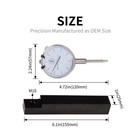 6434 Dial Indicator Cylinder Sleeve Height Counterbore Gauge For Central Tools