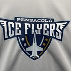 Pensacola Ice Flyers Minor League Hockey Jersey Shirt Xl Gray Team Spirit