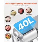 Vacuum Meat Tumbler Marinator Machine 40l For Chicken Steak Fish