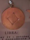 Vintage Horoscope Astrological Star Constellation Zodiac Sign Charm Set Libra       