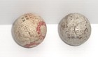 2 Vintage Square Dimpled Golf Balls - Fairway   Dunlop