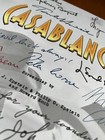 Casablanca Script Signed- Autograph Reprints- 158 Pages- Humphrey Bogart