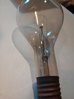 Large Antique Light Bulb 9     There Are 2 Avialable Mazda Ge Cobalt Blue Bottom 1