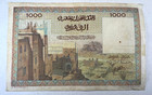 1956 Morocco 1000 One Thousand Mille Francs  Marrakech