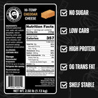 Bearded Butchers High-temp Cheddar Cheese 2 5 Lbs     Shelf-stable 1 4  Cubes For
