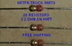 100pcs High Quality -2 2 Ohm Resistors  Srs Airbag Bmw Mercedes Toyota Honda