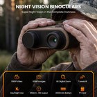 Head Mount Night Vision Goggles 850nm Ir Hunting Binoculars 3d 4k Digital Video