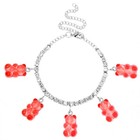 Cute Fashion Cartoon Animal Pendant Anklet