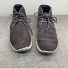 Crocs Men   s Size M7 Brown Leather Chukka Boots Hiking Outdoor Minimalist