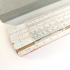 Vintage Wooden Slide Rule Tehnolemn Timisoara Romania 1950s