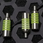 Luminous Titanium Alloy Finger Press Toys Metal Fidget Toys Adhd Stress Relief