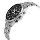 Seiko Men s Chronograph Quartz Black Dial Watch - Ssb379p1 New