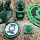 Lantern Corps Green Lantern - Working Led Light Up Green Cosplay Rings V1 Custom