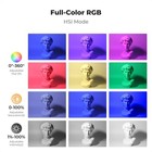 K f Concept Rgb Video Light 5000mah Portable Camera Light For Youtube   Vlogging