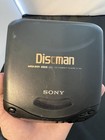 Sony Discman D-143 Portable Cd Player 1-bit Dac Digital Mega Bass - Tested