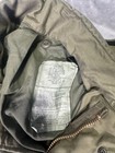 Vintage Field Jacket Medium Us Military Army Green 1985 Brass Zipper Exc 