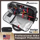 Bmx Bike Travel Bag 18   20 Inch Bicycle Transport Case With Wheels  900d Foldable