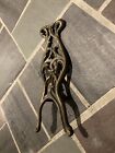 Antique Cast Bronze Brass 19 Th Century Ornate Bootjack Western Cowboy