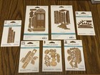 Spellbinders Lot Of 7 Cutting Die Sets Open House Door Base Bundle Of Decoration
