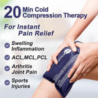 Airicepac Ice Packs For Injuries Reusable  Gel Cold Pack For Knee Neck Shoulder