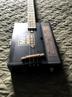 Cigar Box Guitar 3 String Fretted 25 Inch Scale With Piezo Pickup