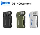 Wuben G5 Rechargeable Edc Flashlight Powerful Rgb Flashights 400 Lumens Portable
