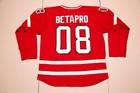 Nwt Nike Bauer Canada National Team Hockey Team Red Jersey  08  betapro  Sz L xl