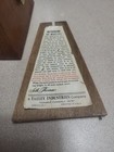 Vintage Seth Thomas  Metronome De Maelzel Wind Up Works No 1103