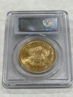 1861  20 Pcgs Au55 Liberty Double Eagle Gold Coin Lustrous Great Appeal Eyeclean