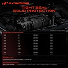A-premium Engine Valve Cover Valve Cover Gasket Spark Plug Tube Seal Compatible