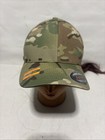 Flexfit Classic Original 6-panel Fitted Baseball Cap Hat Camouflage Xl New