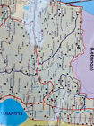 Palestine Map Before 1948  With All Details Cities  English  95cm X 65cm 