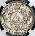 1885 Ngc Xf 45 Honduras 50 Centavos Silver Pyramid Coin Pop 1 5  24071402c 