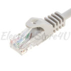 Cat5e Ethernet Patch Cable White 1 5 3 5 6 7 10 15 20 25 30 50 75 100 200 Ft Lot