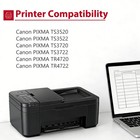 Pg275xl Cl276xl Ink Cartridges For Canon 275 Pixma Tr4700 Ts3722 Tr4722 Printer