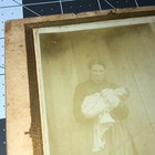 1900s Mother W  Post Mortem Child Death Dead Child Baby Macabre Antique Photo