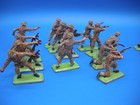 Lot Of 13  Vintage 1971 Britains Deetail Toy Soldiers Ww2 British Infantry Parts