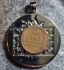 Hebrew Letter Circular Pendant