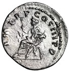 Trajan Ar Denarius  abundantia  Sharp Portrait 100 Ad