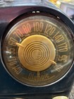 Antique 1940s Olympic Am Radio Black Model 6a-501   tested Turns On 