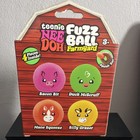 Authentic Schylling Needoh Teenie Fuzz Ball Barnyard Farmyard 4-pack - Brand New