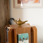 Aladdin Genie Magic Lamp Prop Gold Display Collectible Toy Replica
