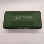 Vintage Singer Sewing Machine Button Hole Attachment With Accessories And Case 