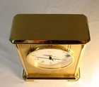 Chelsea Company Usa Solid Brass Embassy Desk Clock  Quartz Movement  Works