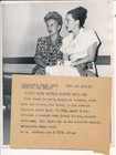 Zsa Zsa   Eva Gabor Original Candid Conrad Hilton Divorce Vintage 1946 Photo